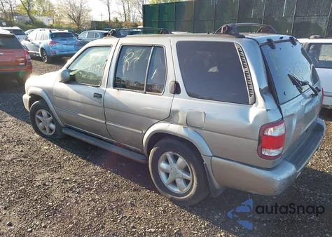 2001 Nissan Pathfinder Le from USA, damaged, VIN JN8DR09Y41W616674